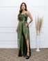 VESTIDO ALCINHA DRAPEADO RODADO